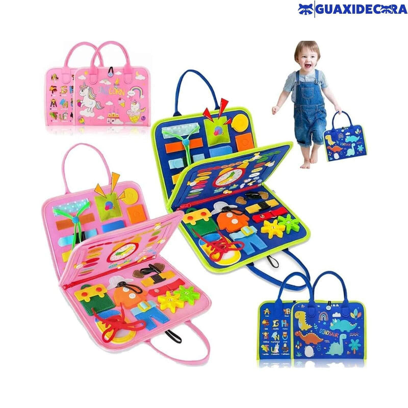 Mochila Montessori Brinquedos para Criança - Guaxi